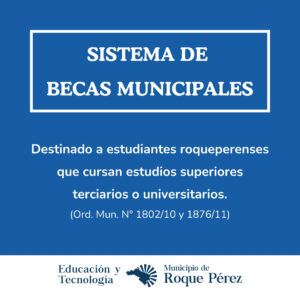 Becas estudiantiles municipales